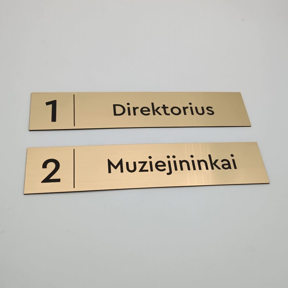 Informacinės lentelės